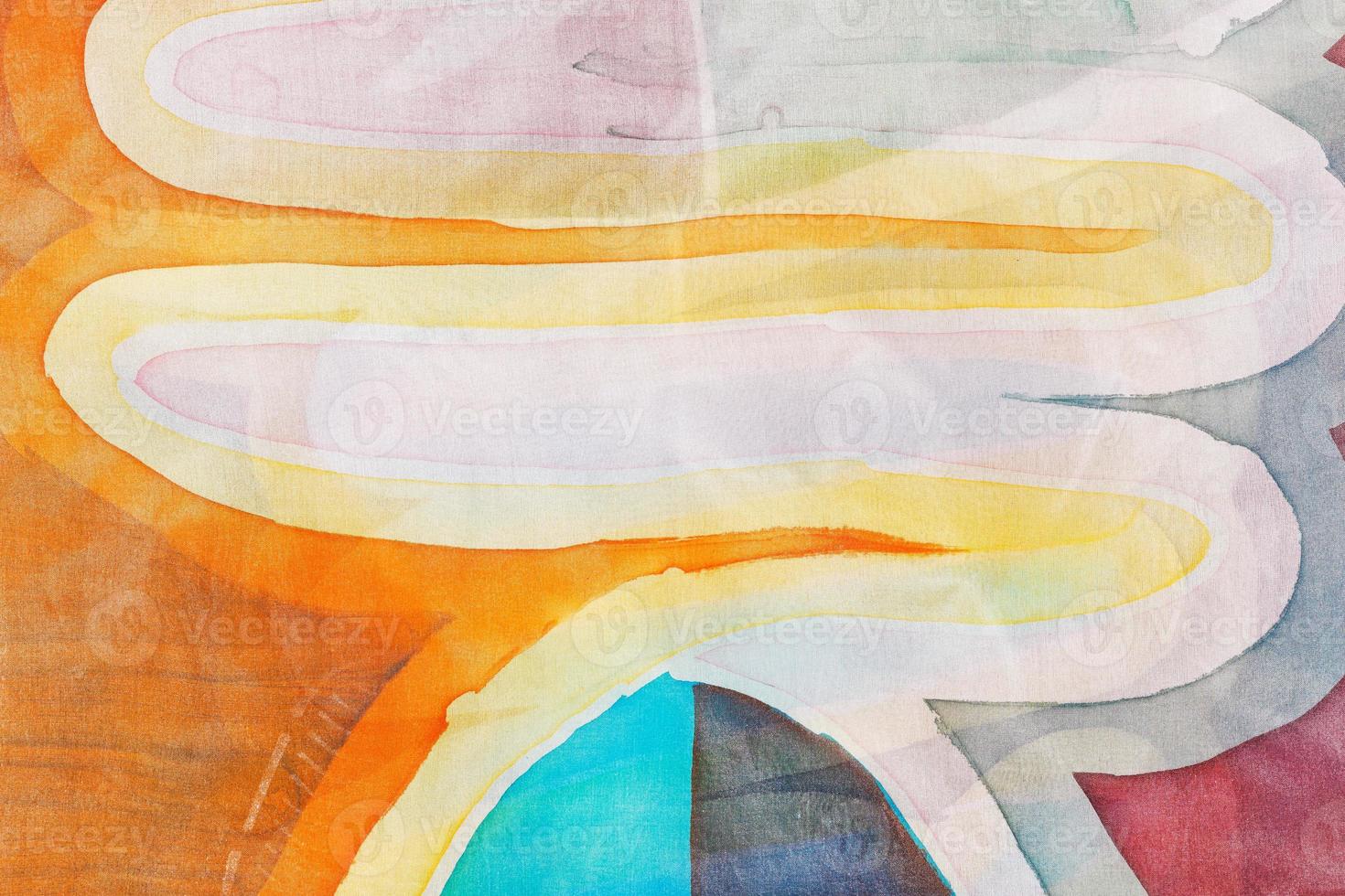 abstract pattern of cold painted batik photo