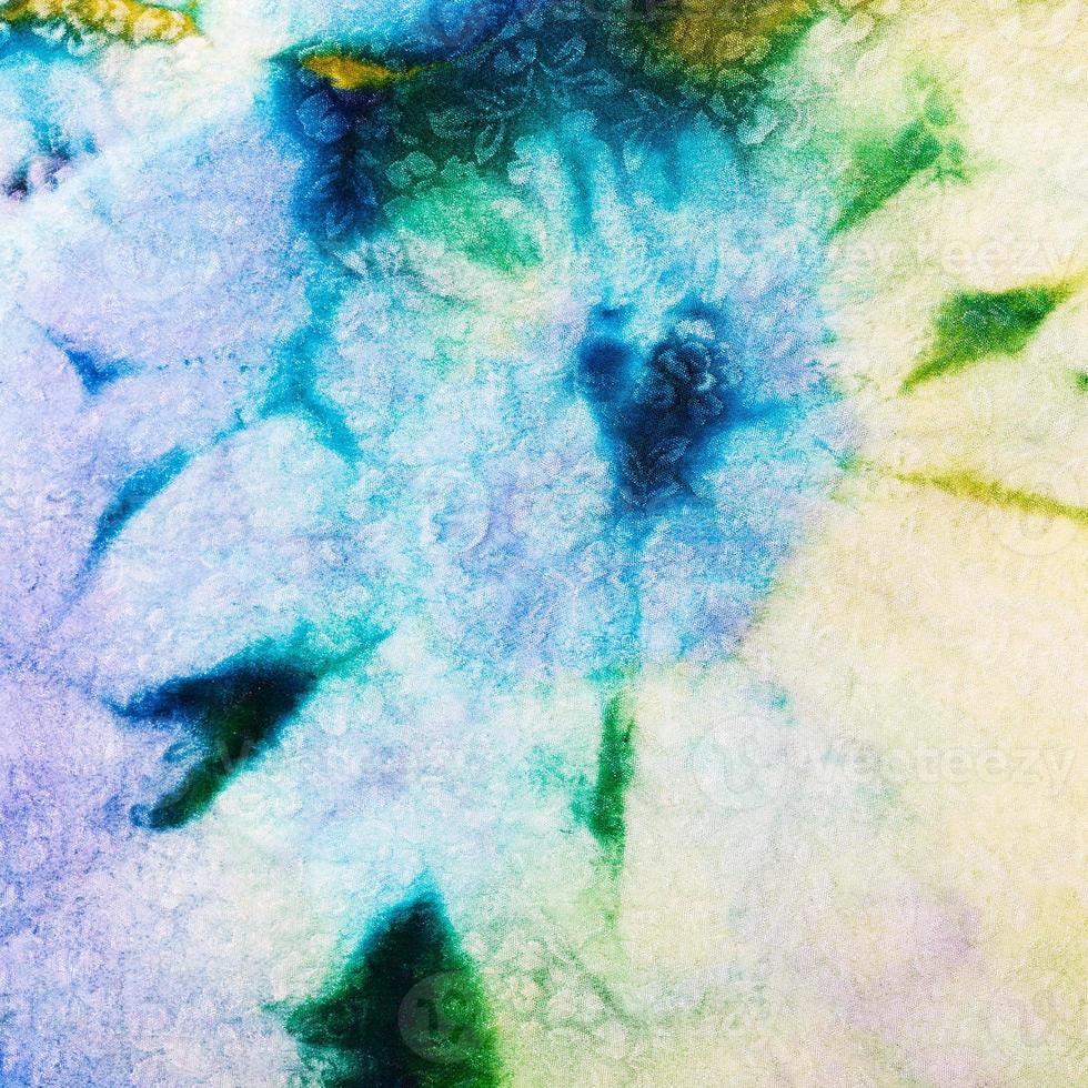 abstract pattern of cold painted batik photo
