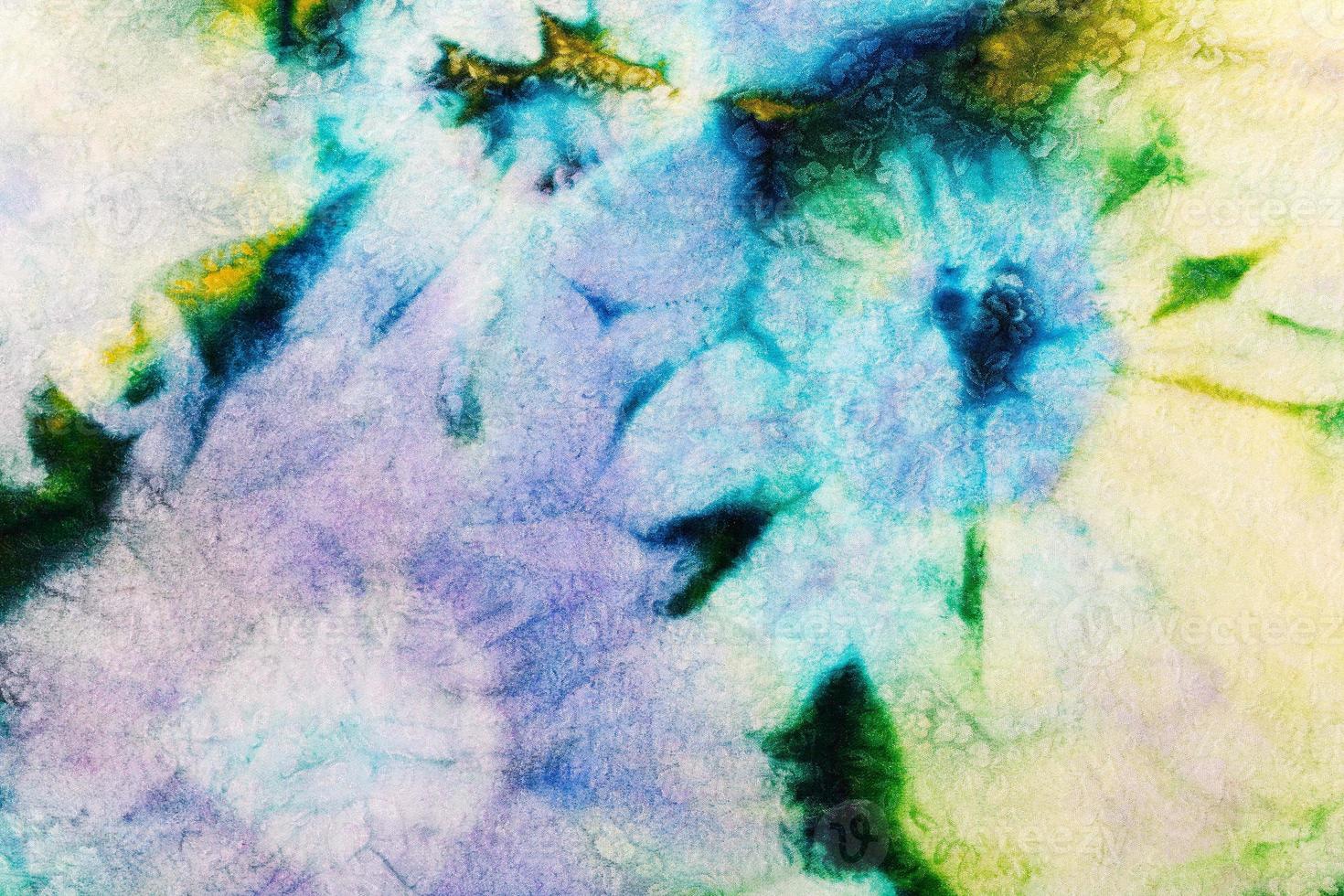 abstract pattern of cold painted batik photo