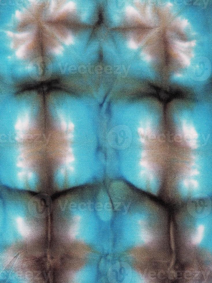 abstract pattern of cold painted batik photo