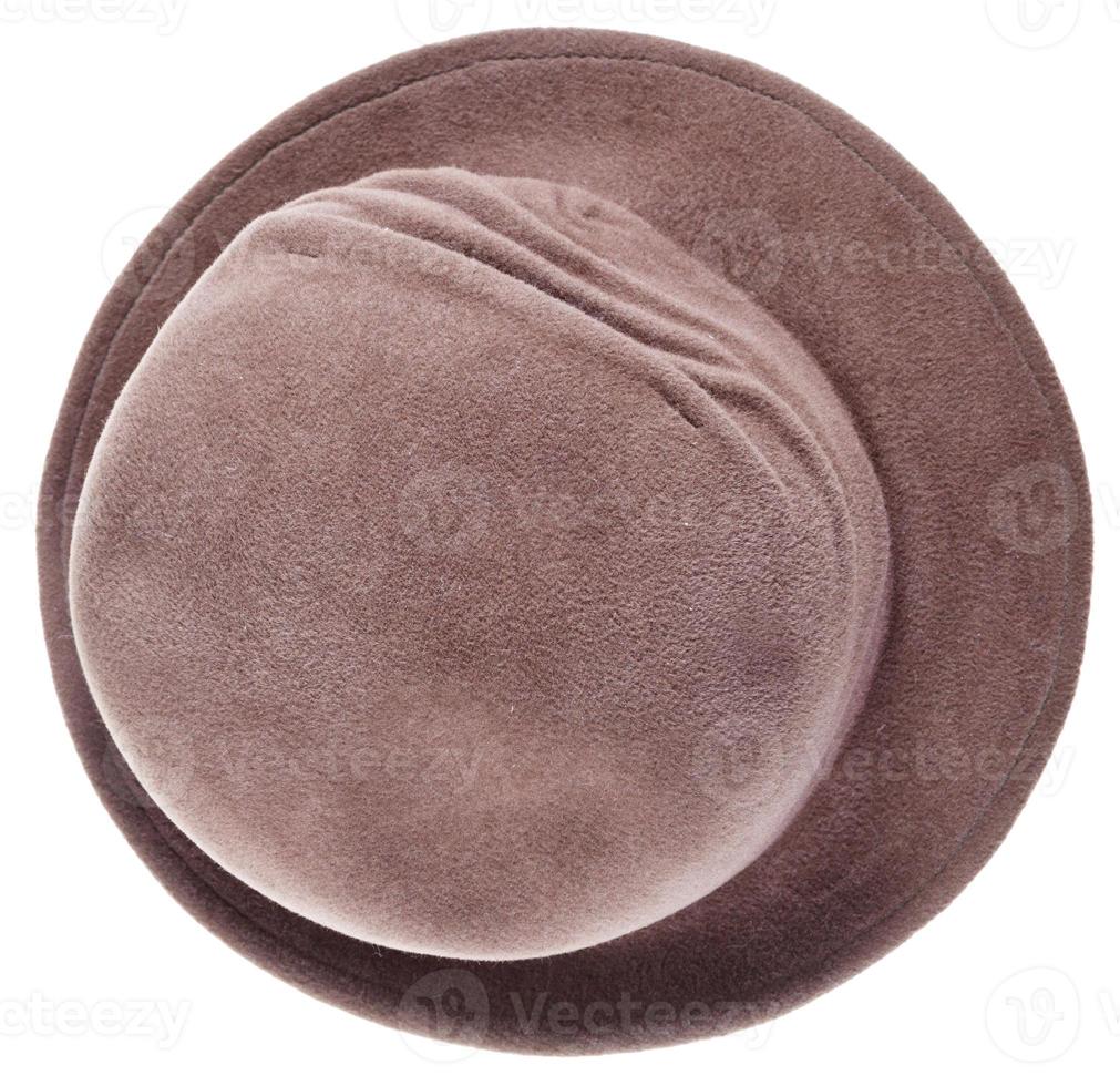 women felt bowler hat photo