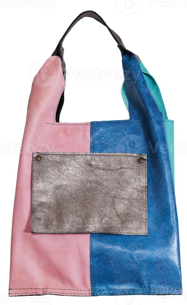 leather bag isolated photo