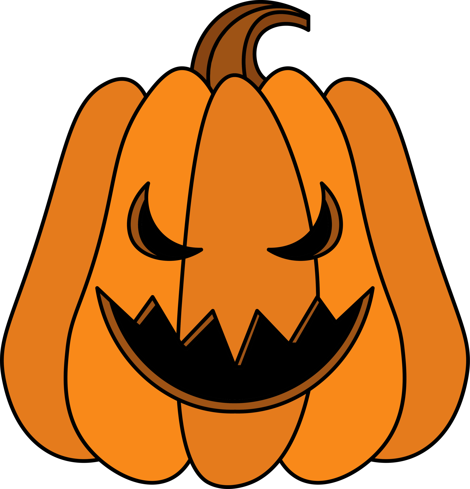 Free Halloween Pumpkin Design Illustration Isolated On Transparent free-halloween-pumpkin-design-illustration-isolated-on-transparent