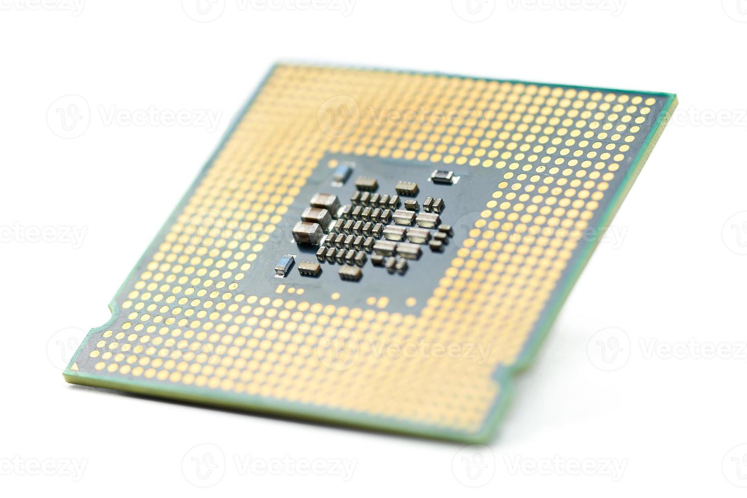 CPU, central processor unit, isolated photo