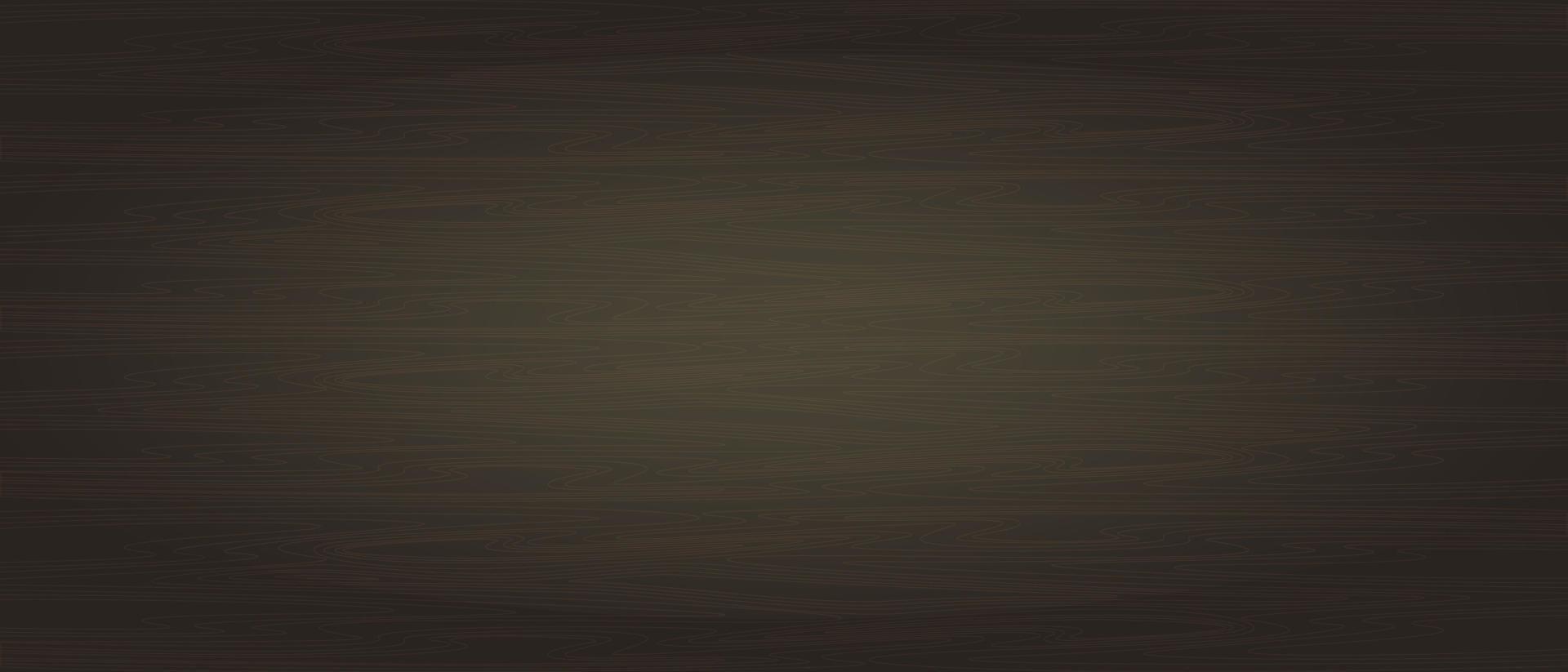 Wood dark texture vector background. Dark wood cutting board texture design, wall, table or floor surface. Wooden table template.