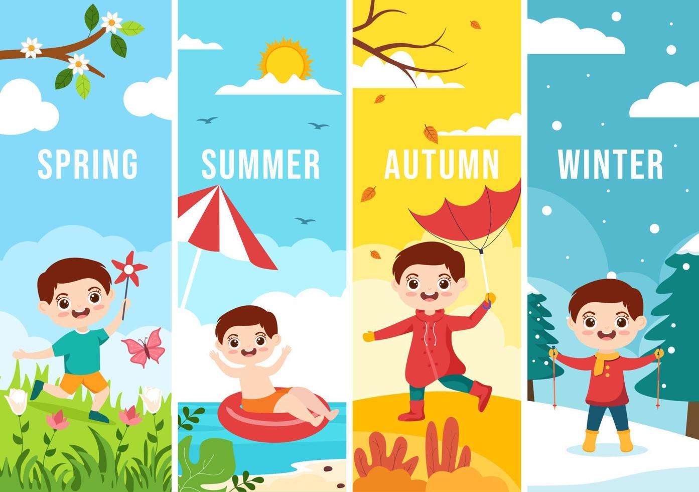 https://static.vecteezy.com/system/resources/previews/012/613/092/non_2x/scenery-of-the-four-seasons-of-nature-with-landscape-spring-summer-autumn-and-winter-in-template-hand-drawn-cartoon-flat-style-illustration-vector.jpg