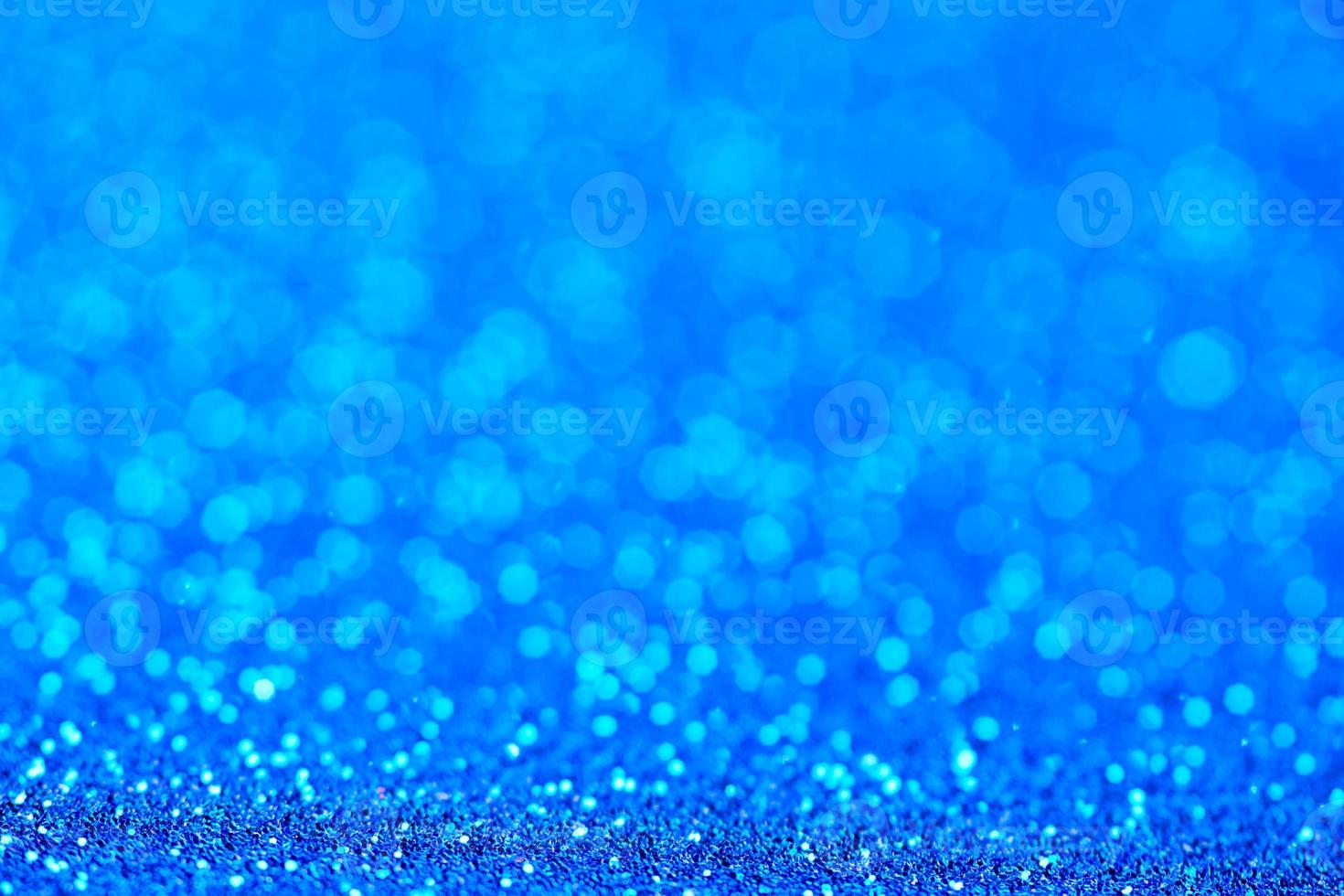 Blue glitter texture photo