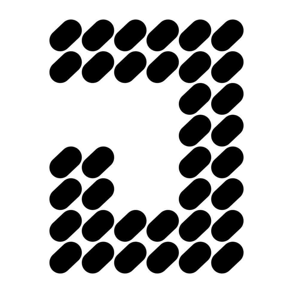 diseño de logotipo de letra j simple. vector