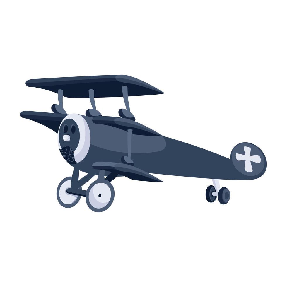 Download isometric icon of aircraft vector