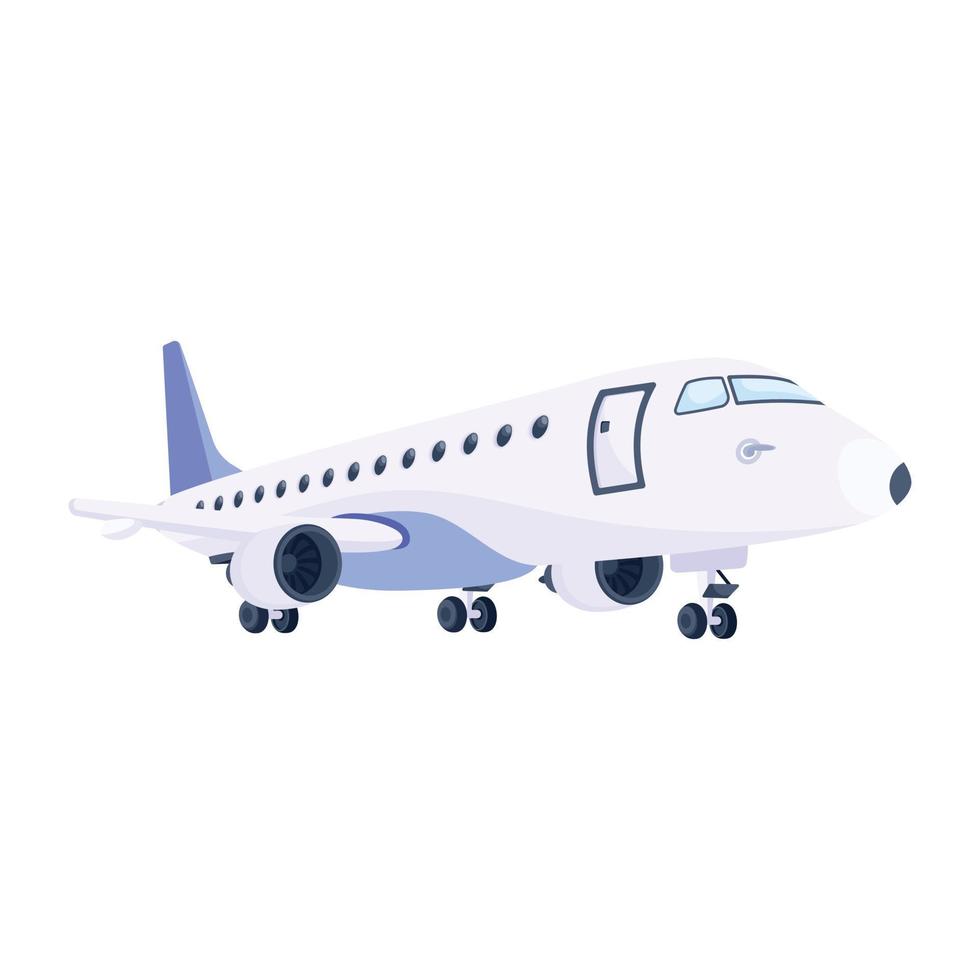 Download isometric icon of aircraft vector