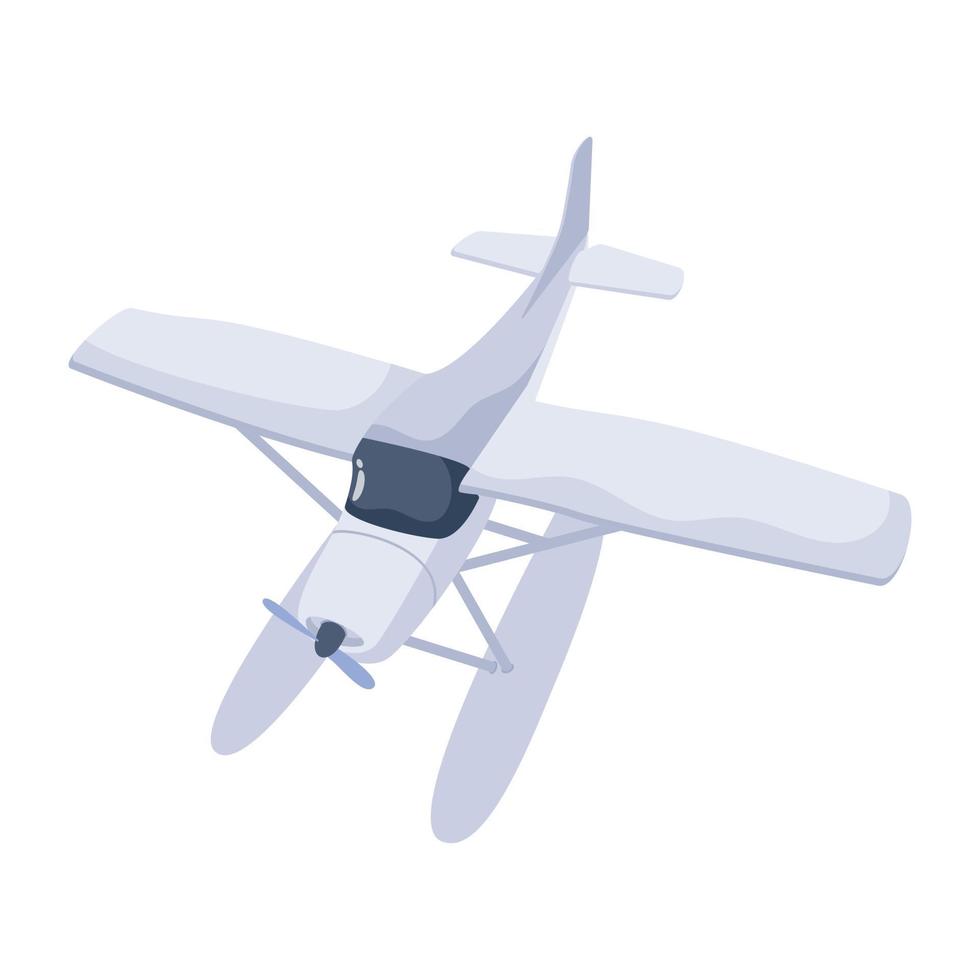 Download isometric icon of aircraft vector