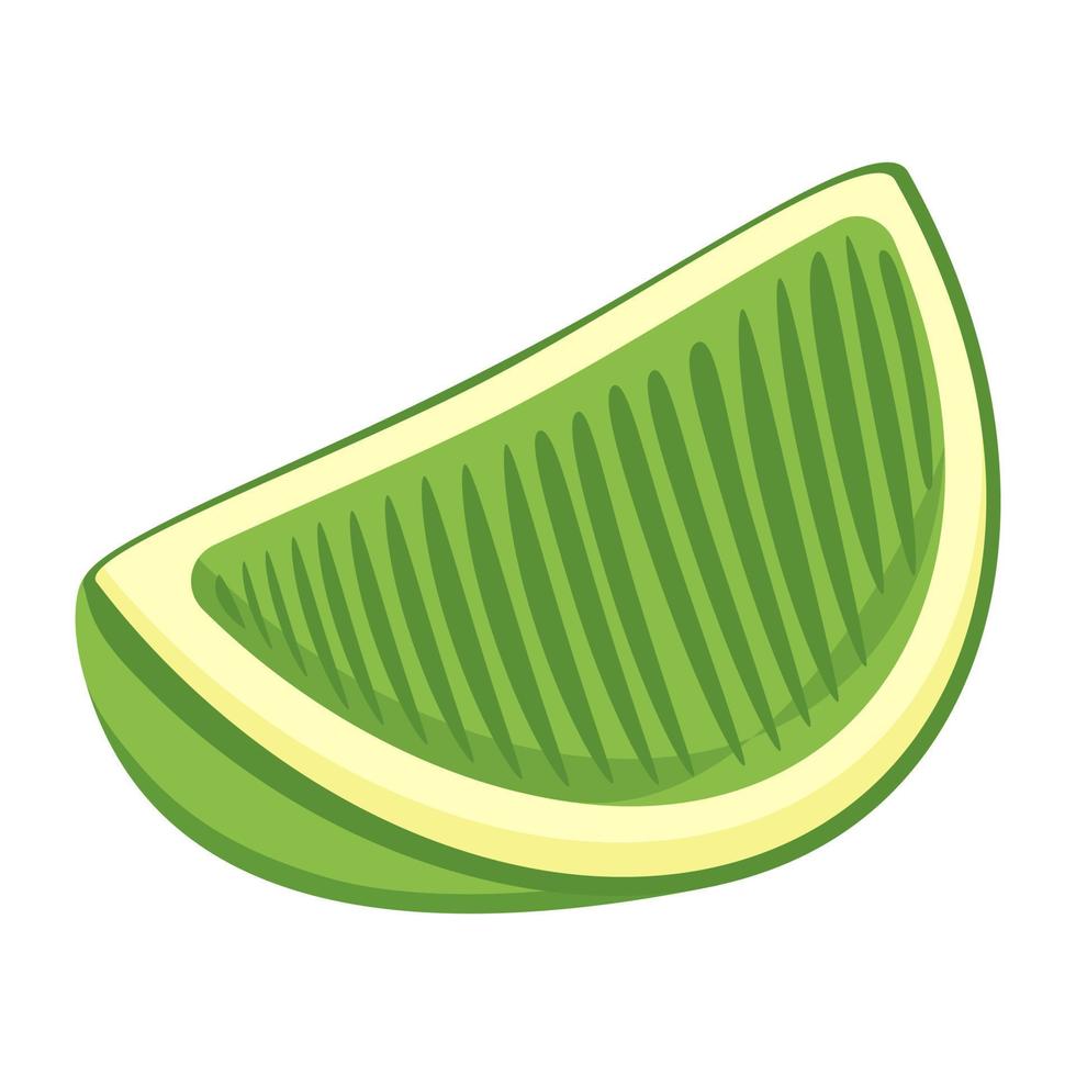 Modern flat illustration of lemon vector