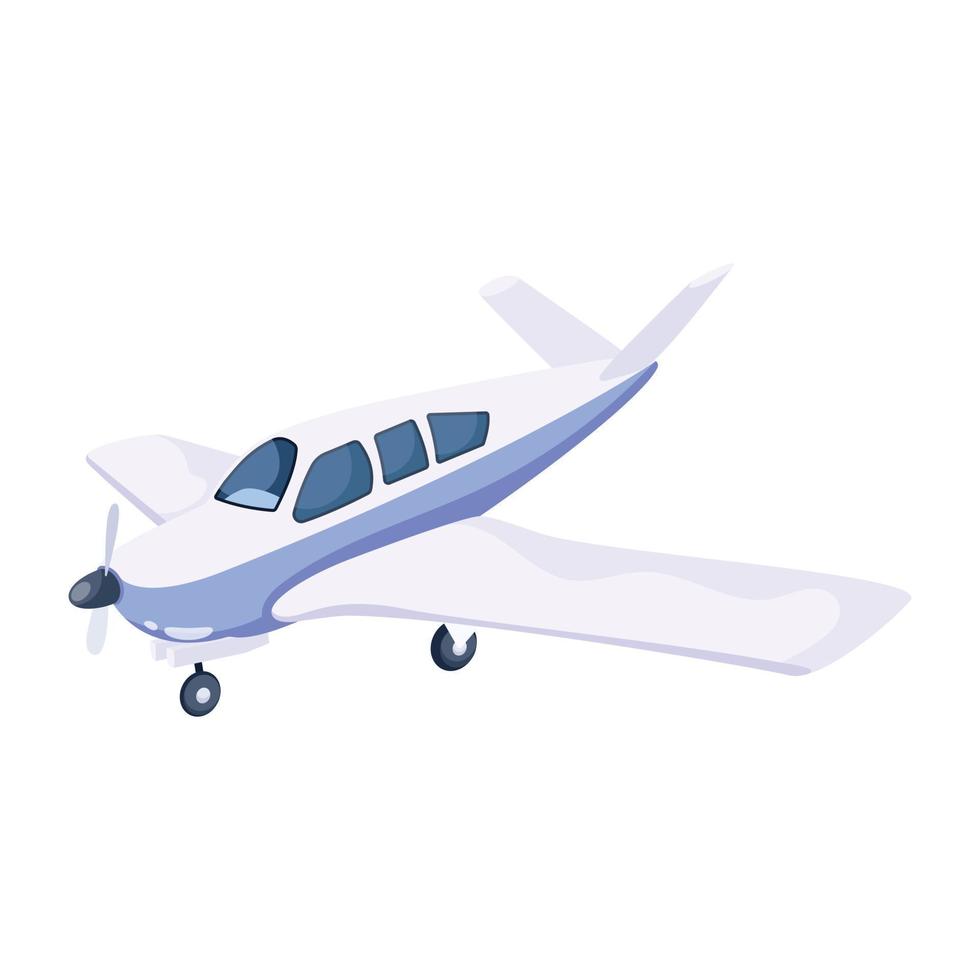 Download isometric icon of aircraft vector