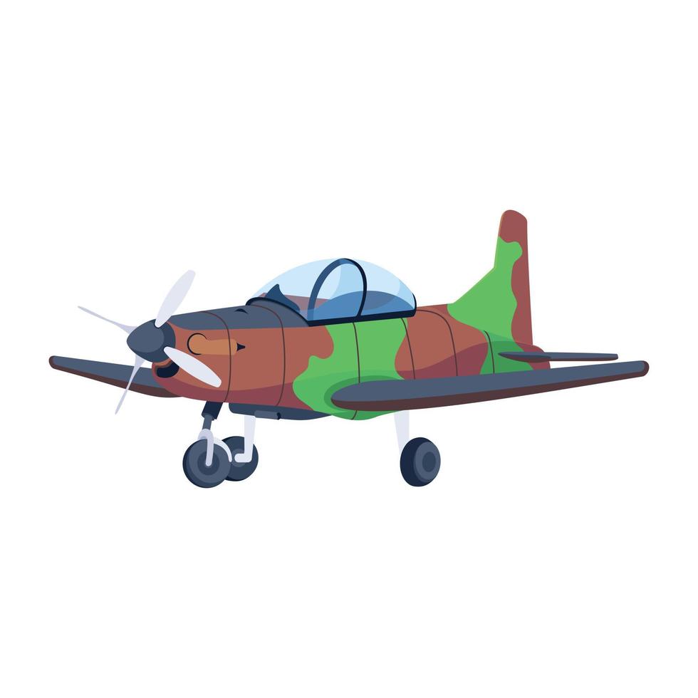 Download isometric icon of aircraft vector