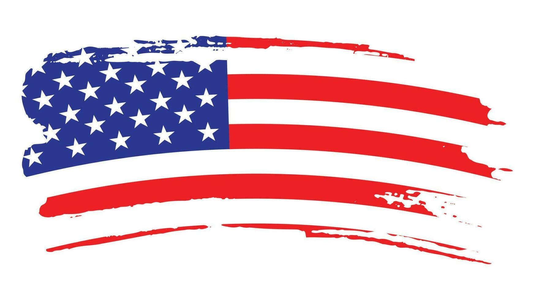 Professional America grunge flag vector