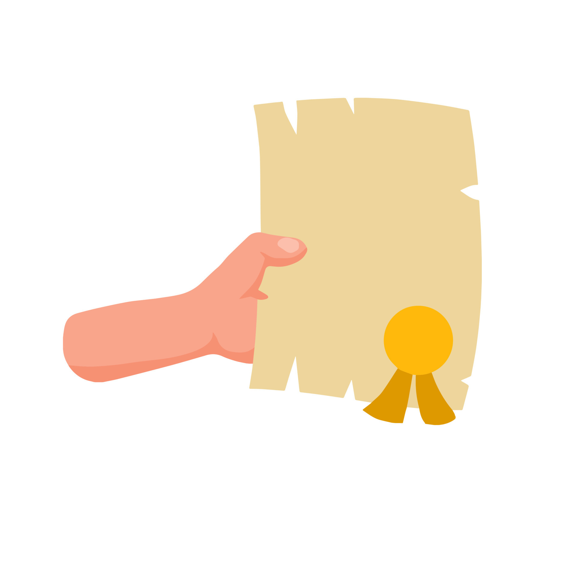 Hand Hold Old Document Ancient Paper Sheet A Blank Page For Printed Template Flat Cartoon Illustration Isolated On White Eps Vector Art At Vecteezy