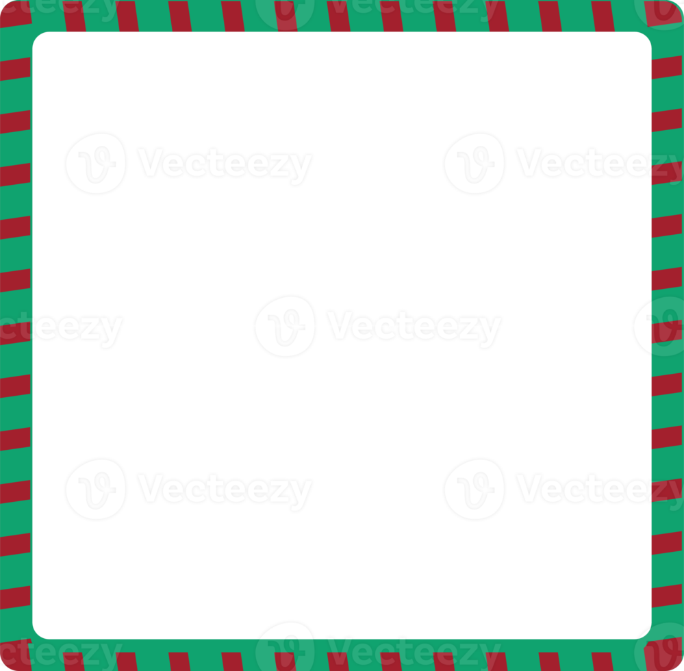 Collection of Xmas striped borders with copy space, Christmas background. wrapping paper. Christmas print supplies. Merry Christmas Party People Celebrating Christmas Flat Illustration png