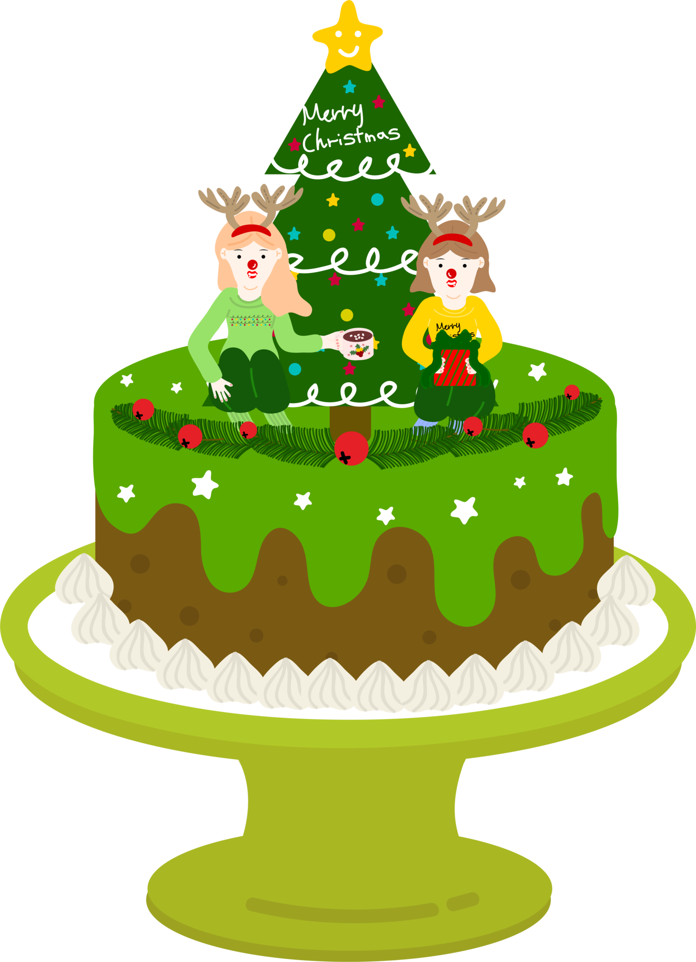 christmas-cake-christmas-background-wrapping-paper-christmas-print