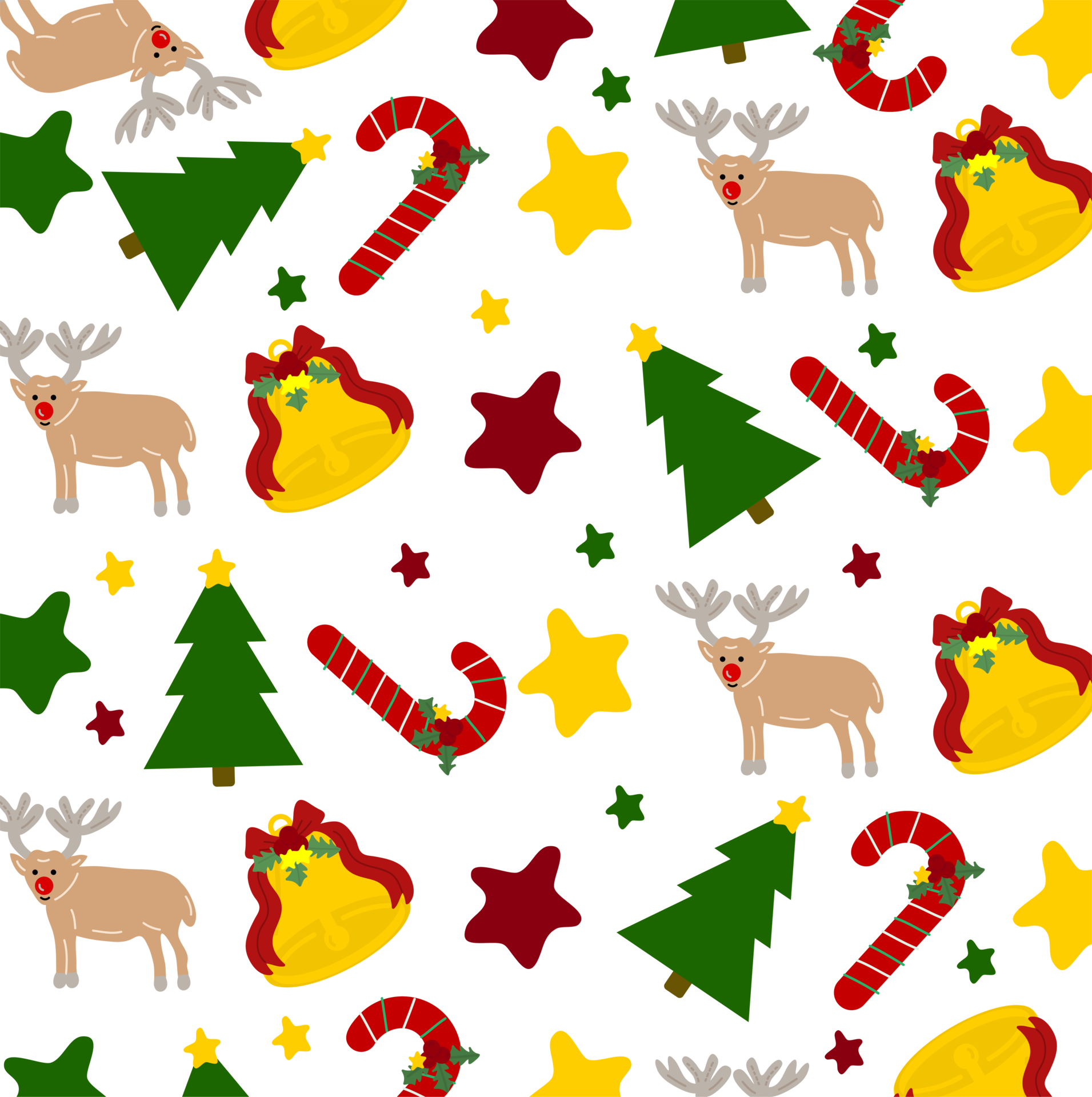 Christmas background. Wrapping paper. Christmas printing supplies