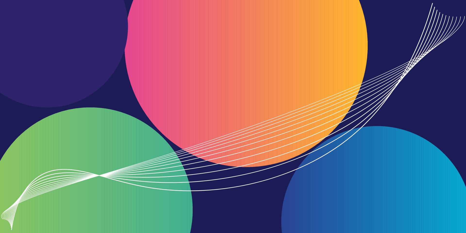 vector colorful abstract fluid geometric gradient background wave