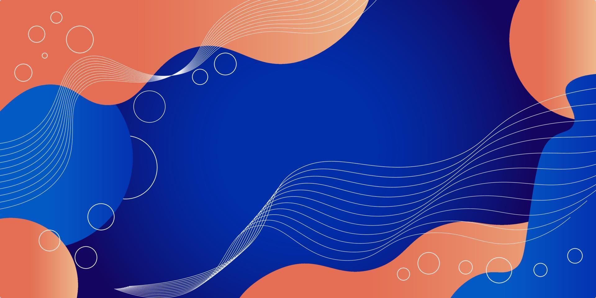 background abstract gradient liquid wave geometric vector