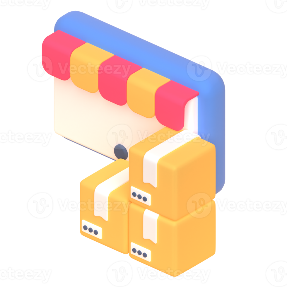 3D Rendered Object for Presentation website and other png
