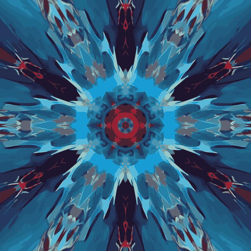 Abstract kaleidoscope background. Beautiful kaleidoscope seamless pattern. Multicolor mosaic texture. Seamless kaleidoscope texture. Unique kaleidoscope design vector