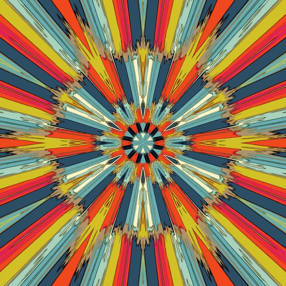 Abstract kaleidoscope background. Beautiful kaleidoscope seamless pattern. Multicolor mosaic texture. Seamless kaleidoscope texture. Unique kaleidoscope design vector