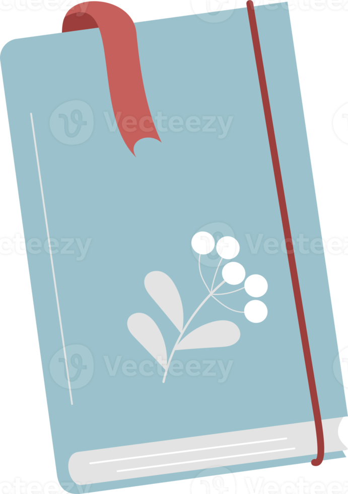Book with a bookmark png
