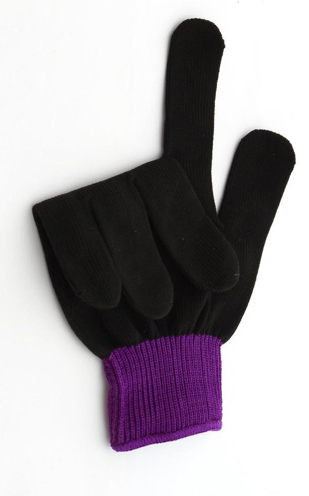 glove yarn Display a signal it is select on white backgglove yarn Display a signal it is select on white background.round. photo