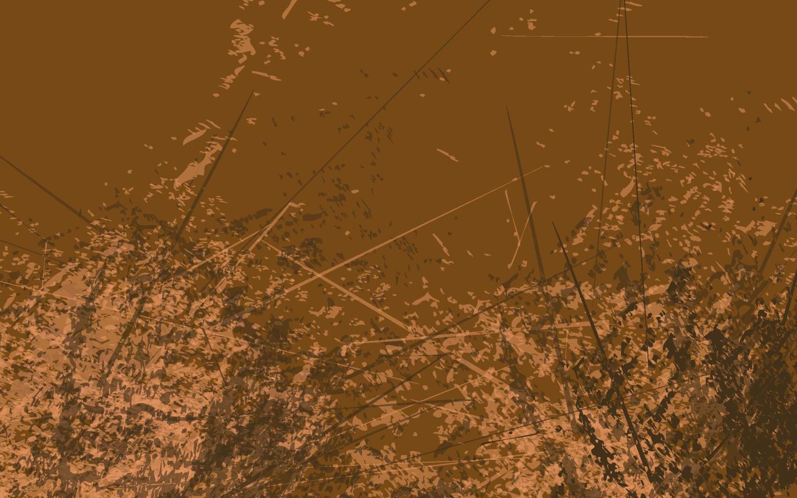 vector de fondo de color marrón de textura grunge abstracto