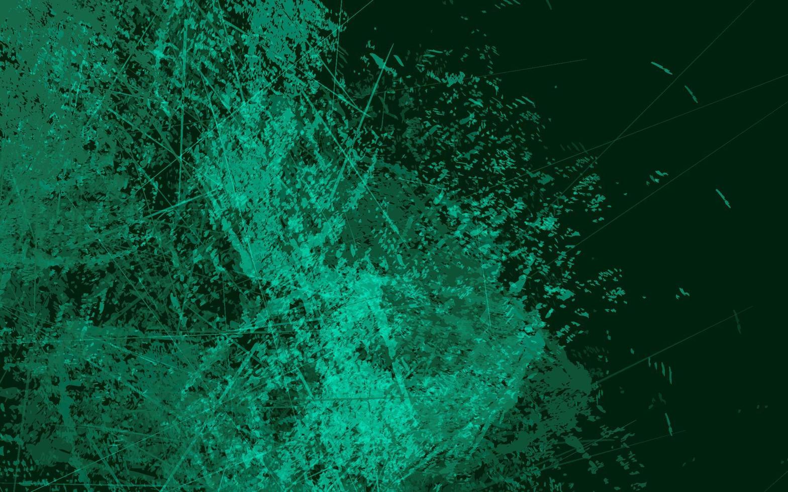 Resumen grunge textura splash pintura color verde oscuro fondo vector