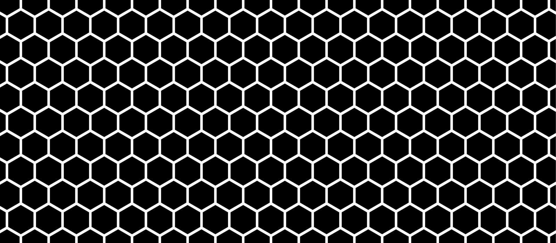 silhouette honeycomb seamless pattern vector