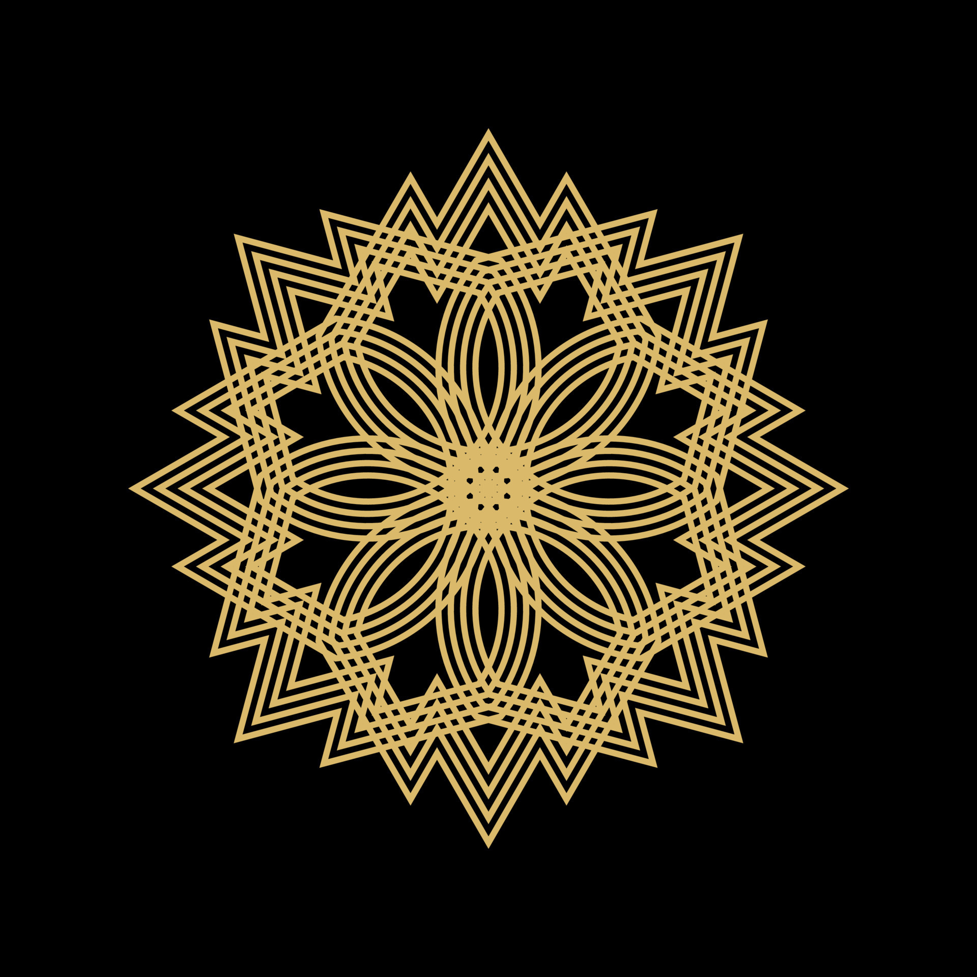 Rectangle Mandala Vector Art, Icons, and Graphics for Free Download