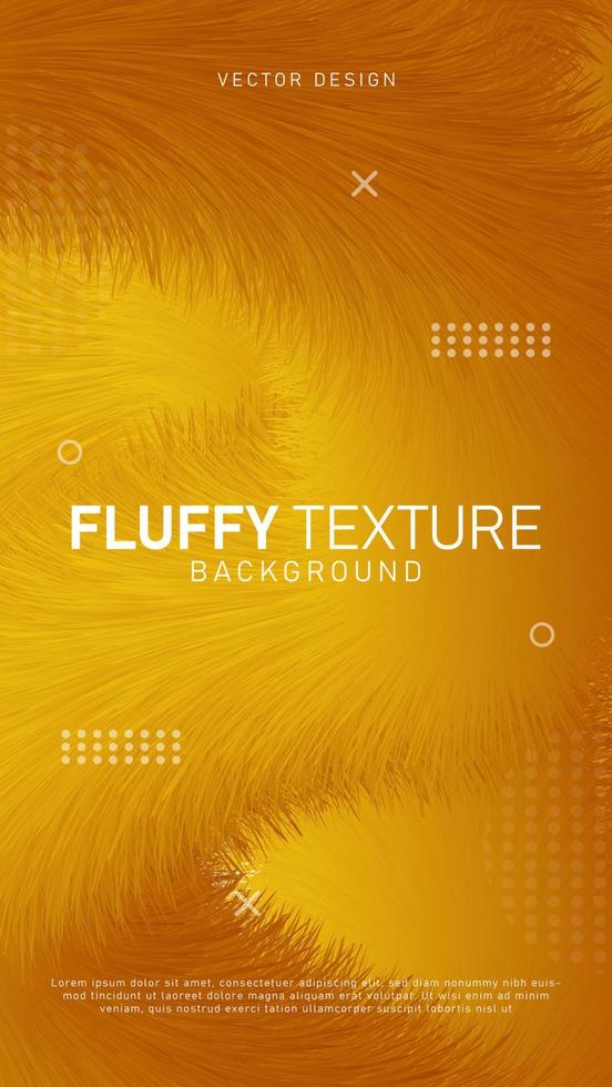 Modern abstract fluffy texture background vector