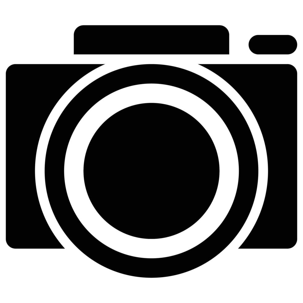 camera icon, new year Theme vector