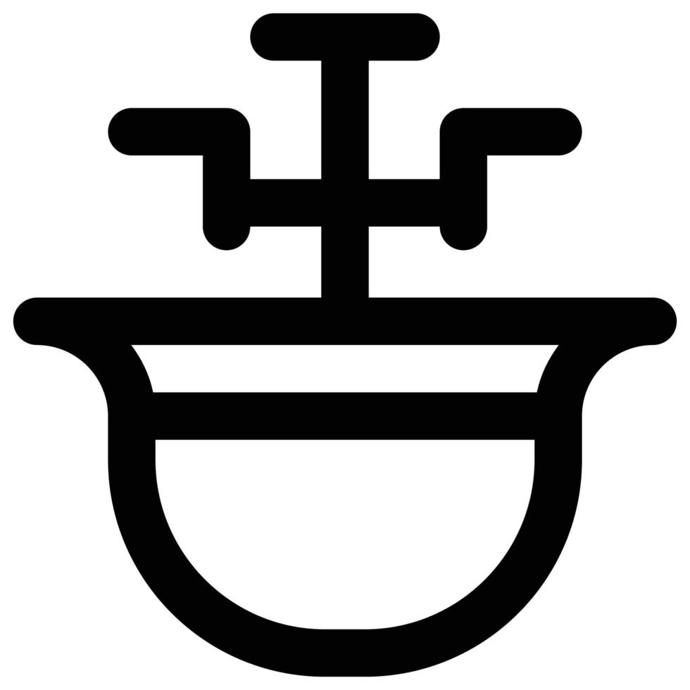 chandelier icon, easter Theme vector
