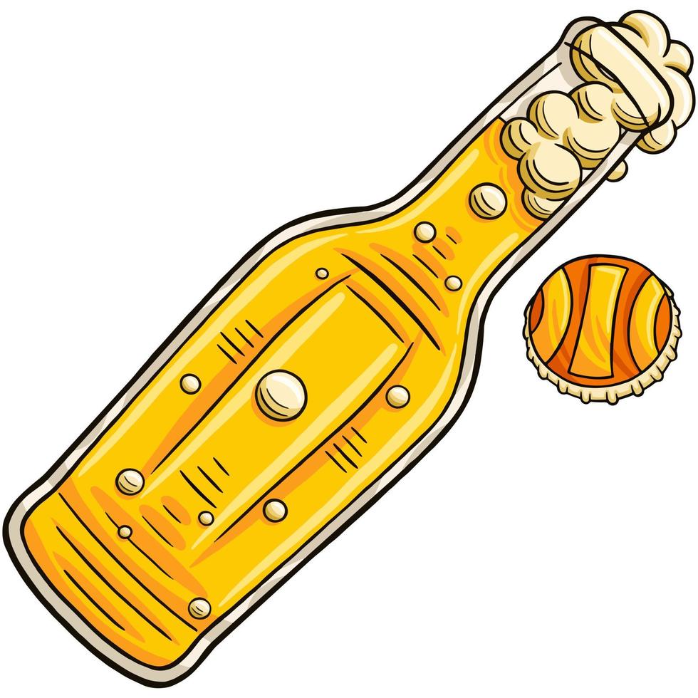 Beer Bottle vector illustration