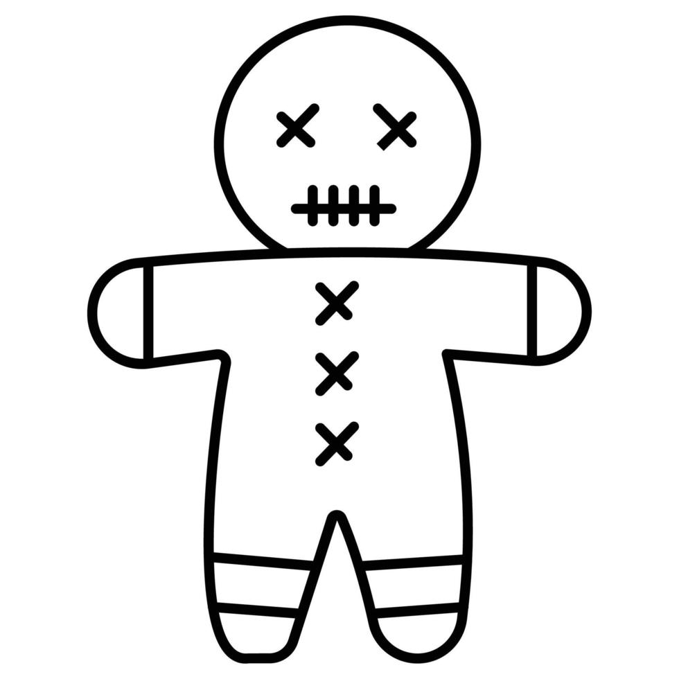 Voodoo doll  which can easily modify or edit vector