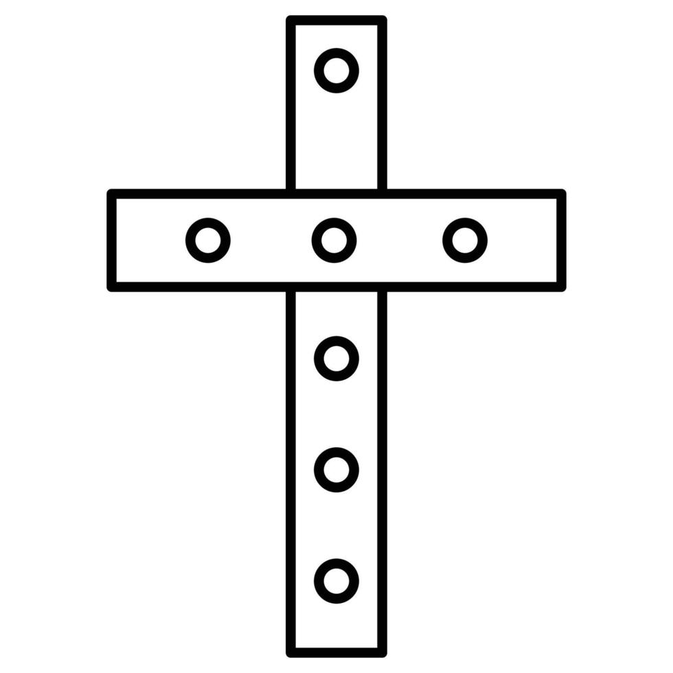 Catholic cross  which can easily modify or edit vector