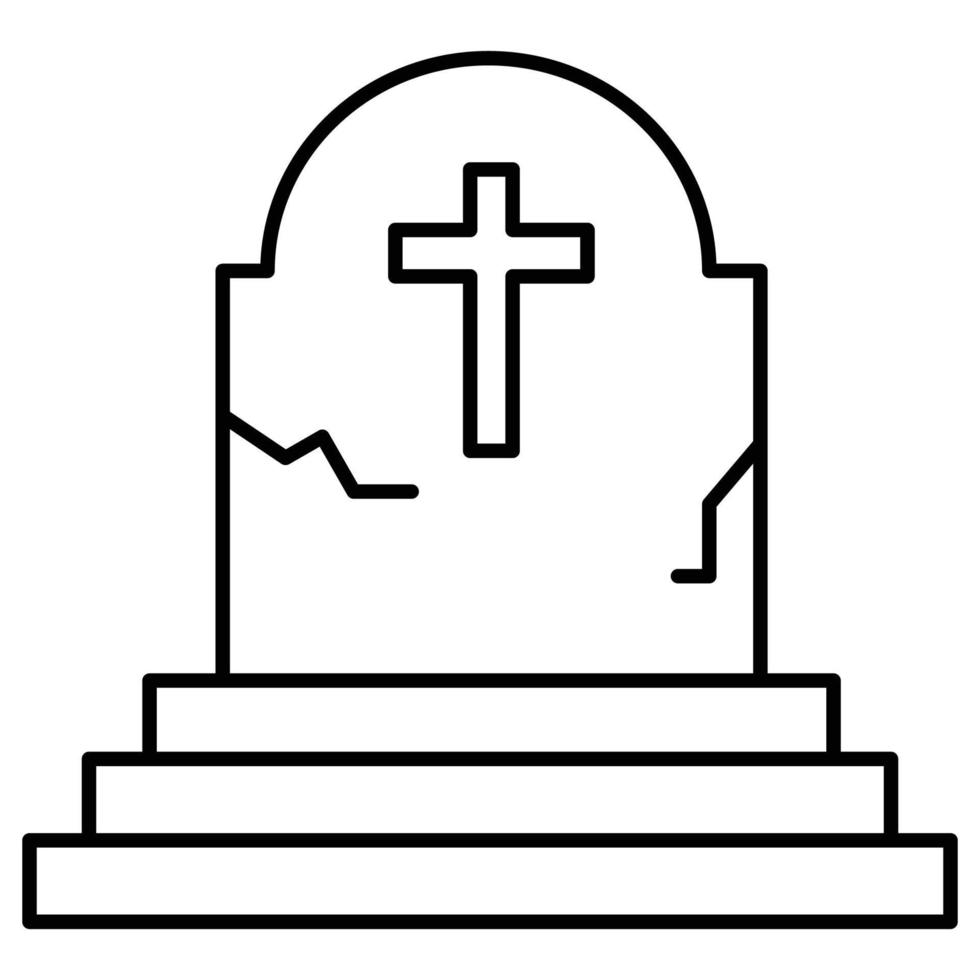 Gravestone  which can easily modify or edit vector