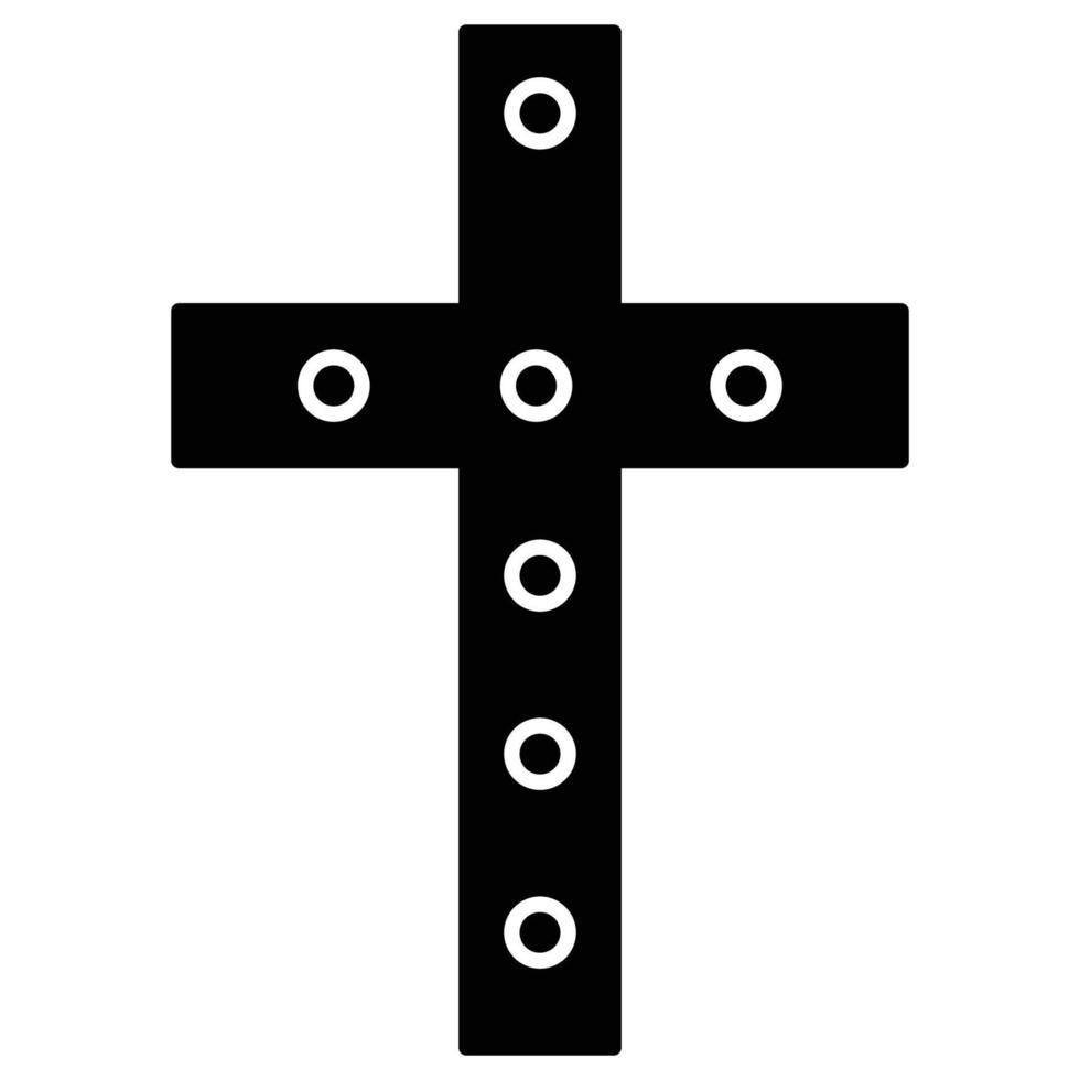 Catholic cross  which can easily modify or edit vector