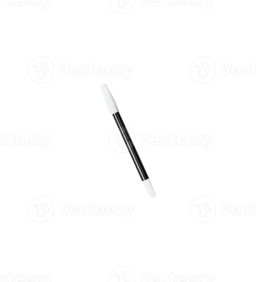 zwart markeerstift pen in transparant achtergrond png
