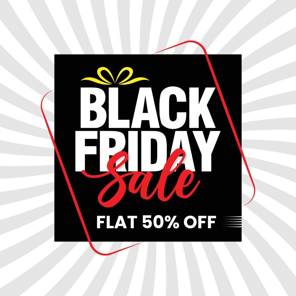 Black Friday Super Sale Tag Design Template vector