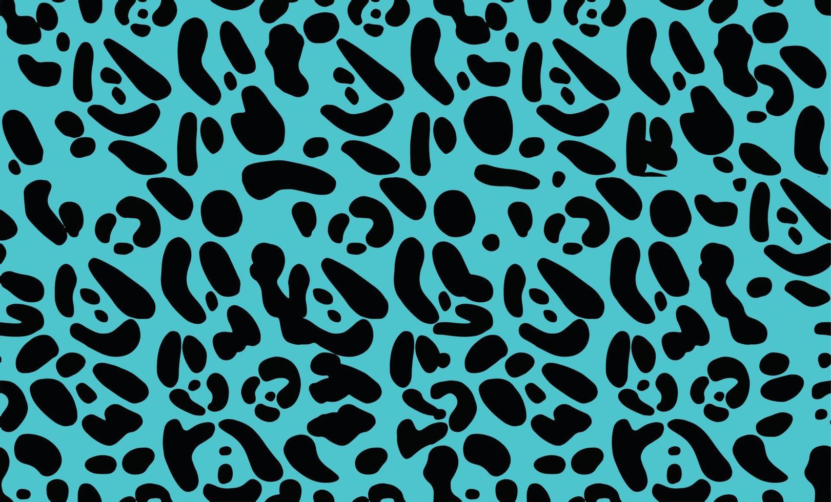 patrón de leopardo sin fisuras. diseño vectorial moderno para web e impresión. textiles hechos a mano, telas y papel pintado. colores contemporáneos. ilustración vectorial vector