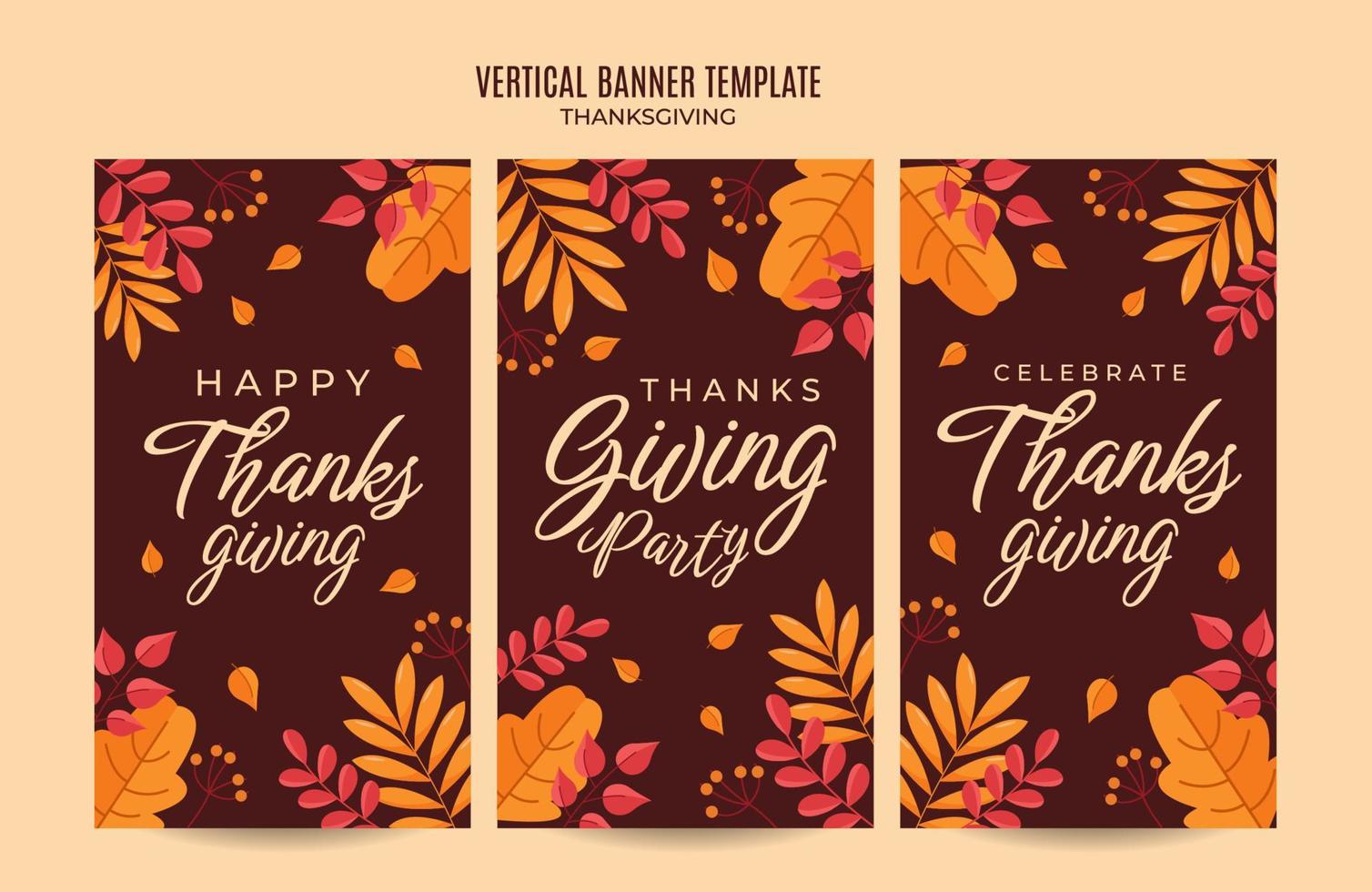 thanksgiving design for advertising, banners, leaflets and flyers vector