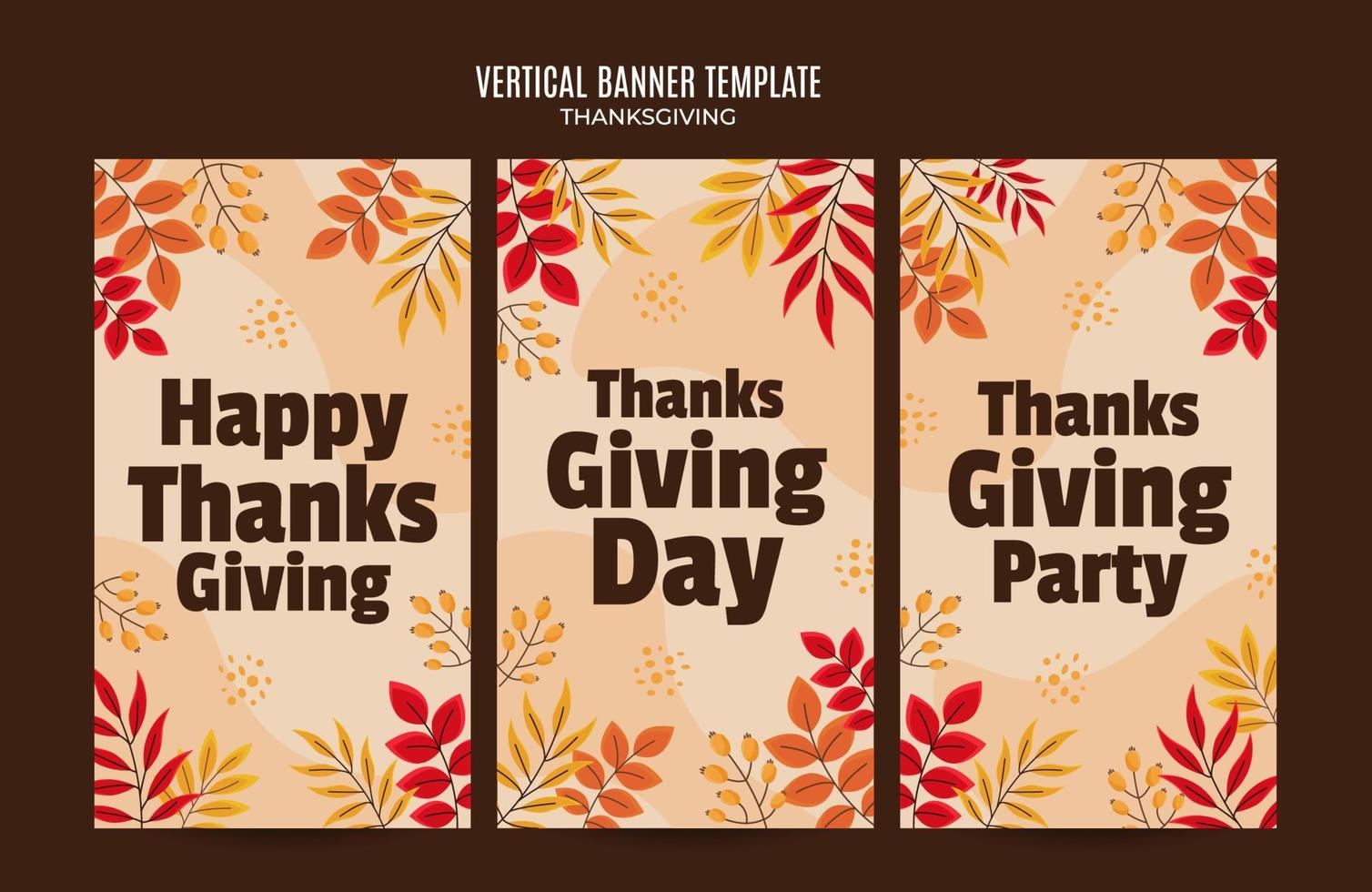 thanksgiving design for advertising, banners, leaflets and flyers vector