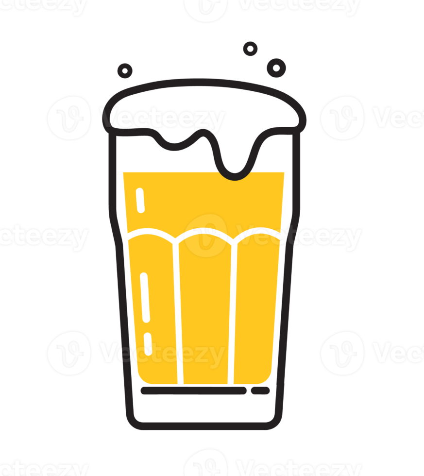 beer glassware illustration png