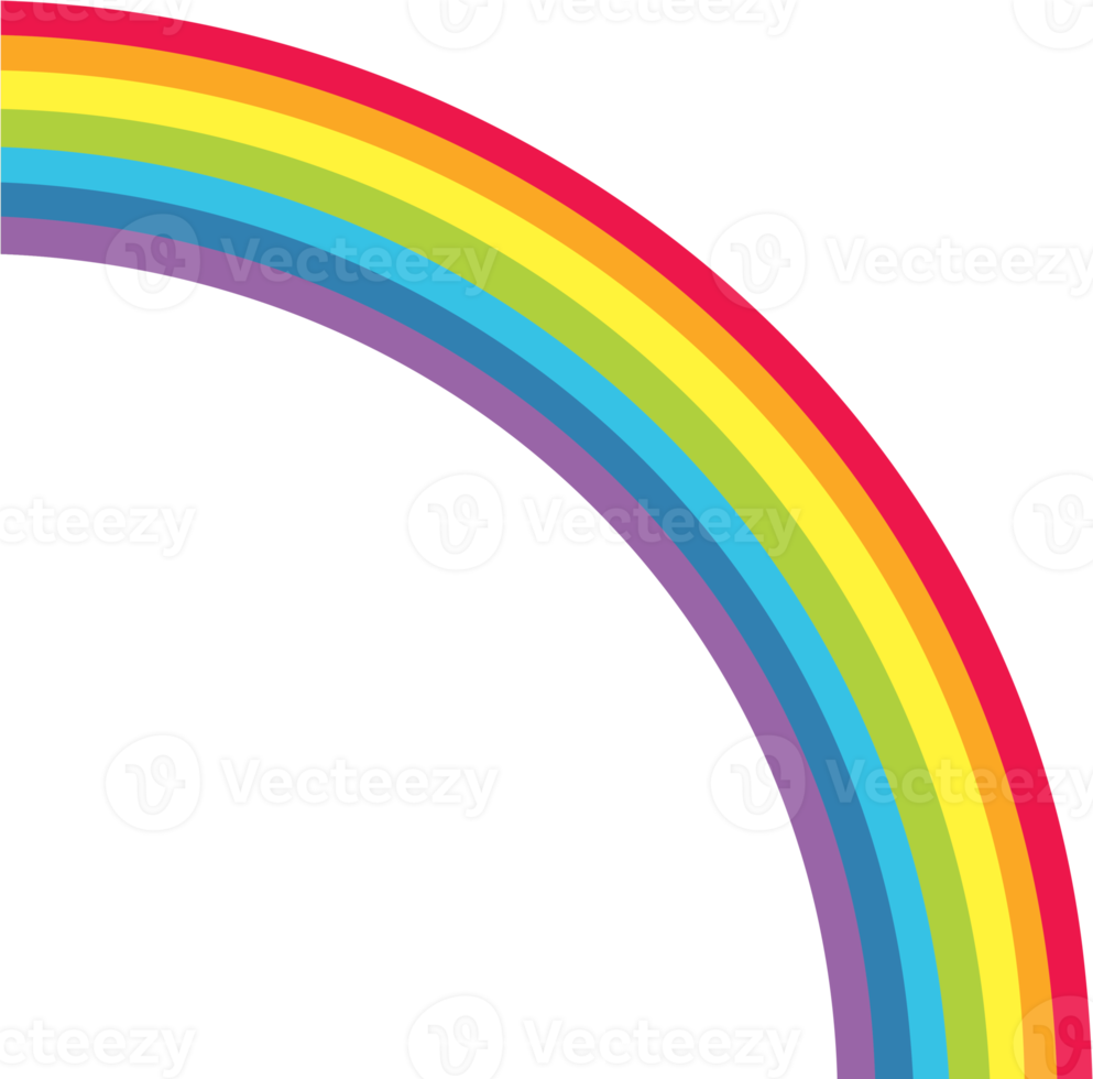 Rainbow icon illustration png