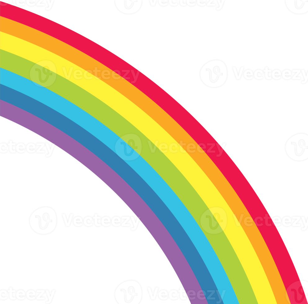 Rainbow icon illustration png
